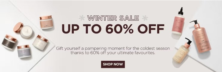 Up to 60% off Winter Sale at Grow Gorgeous