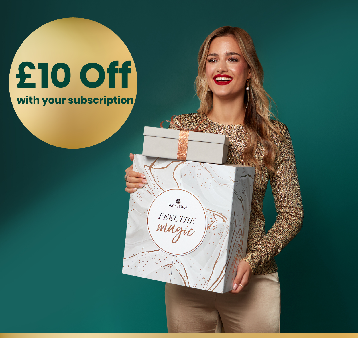 £10 off Glossybox Advent Calendar 2023 when you subscribe to the Glossybox Beauty Box with code FREEBAG + Free Bum Bag Gift