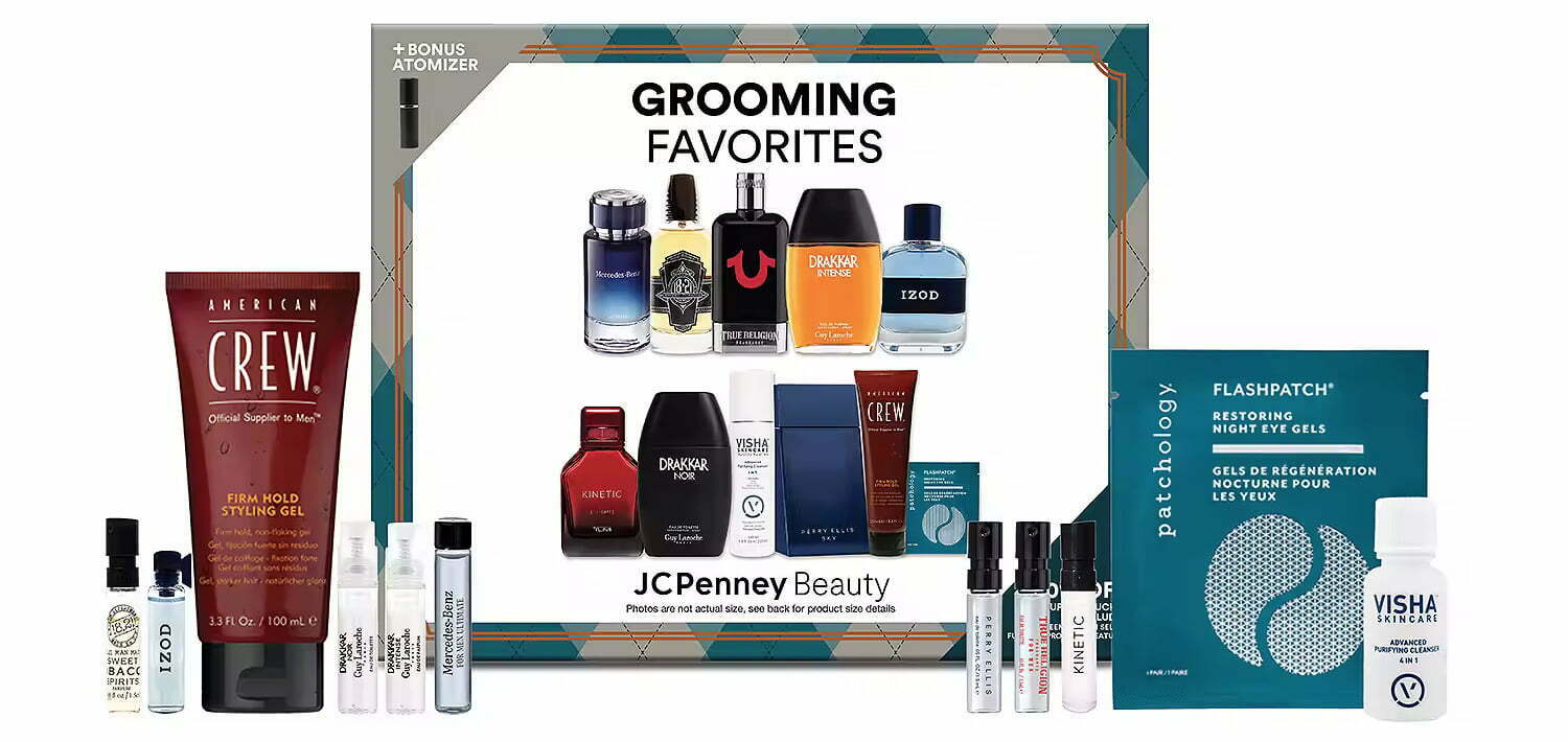 JCPenney Beauty Father's Day Grooming Favorites 12-Pc Box 2023