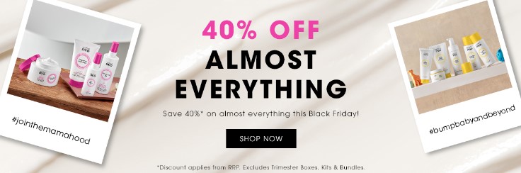 Up to 40% off everything at Mama Mio