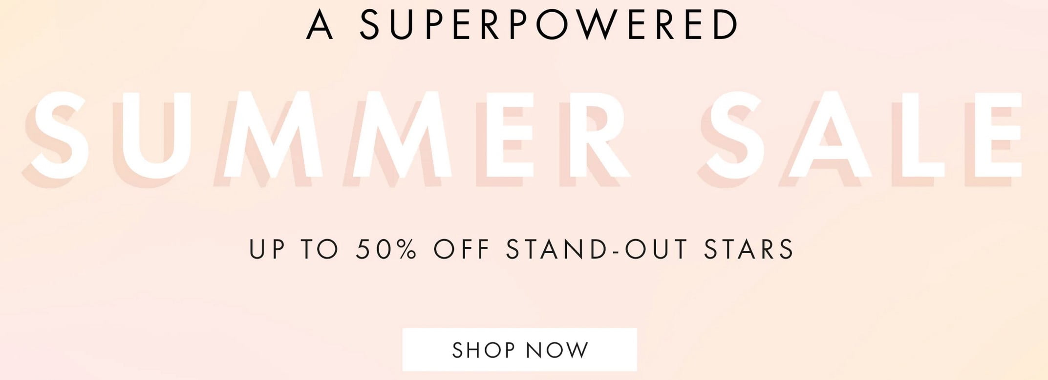 Up to 50% off summer sale at NEOM