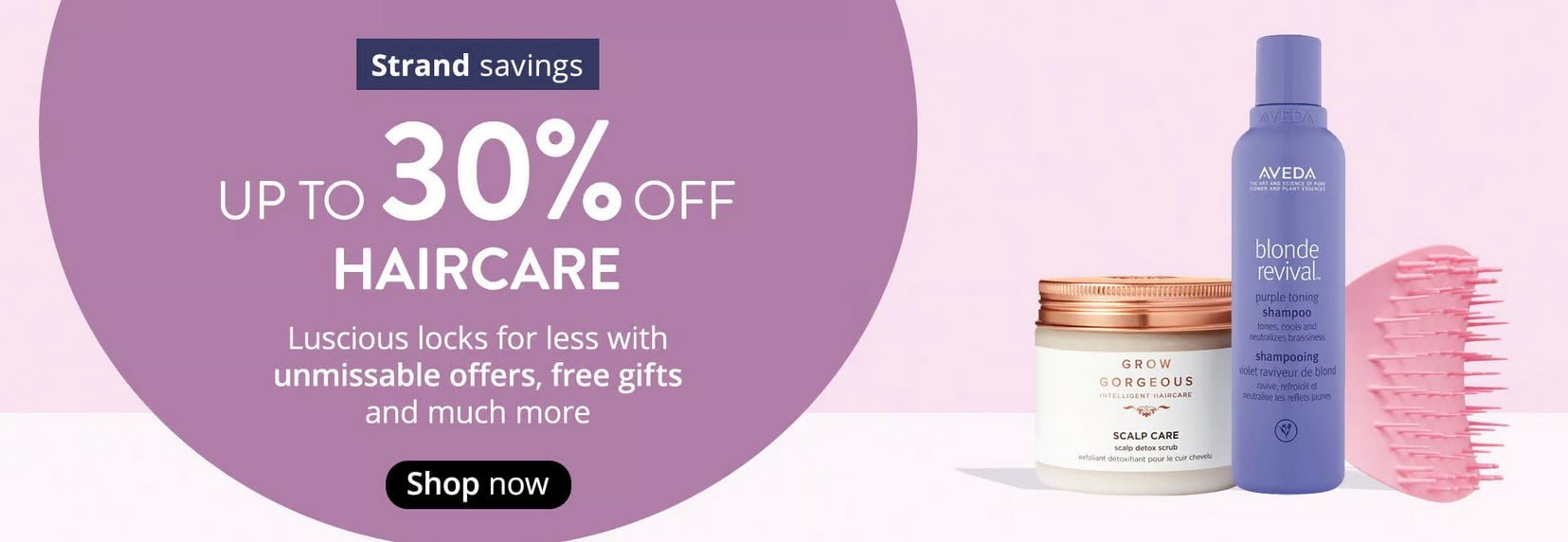 Up to 30% off Haircare at Sephora UK