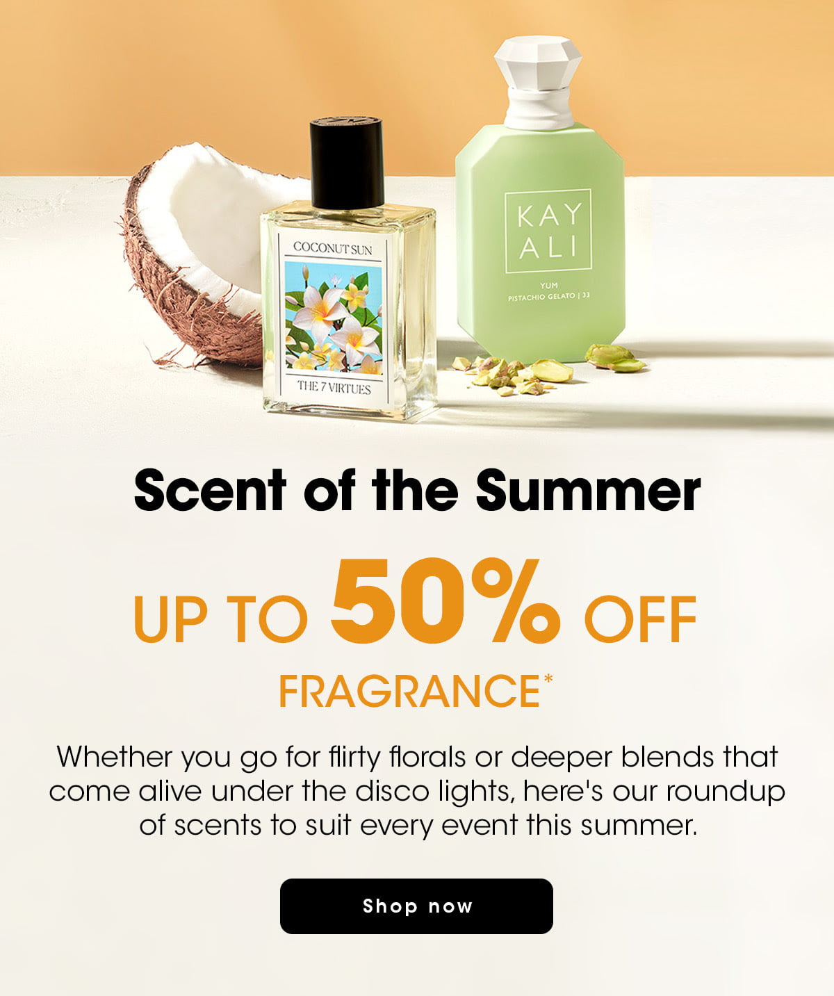Up to 50% off selected fragrance at Sephora UK