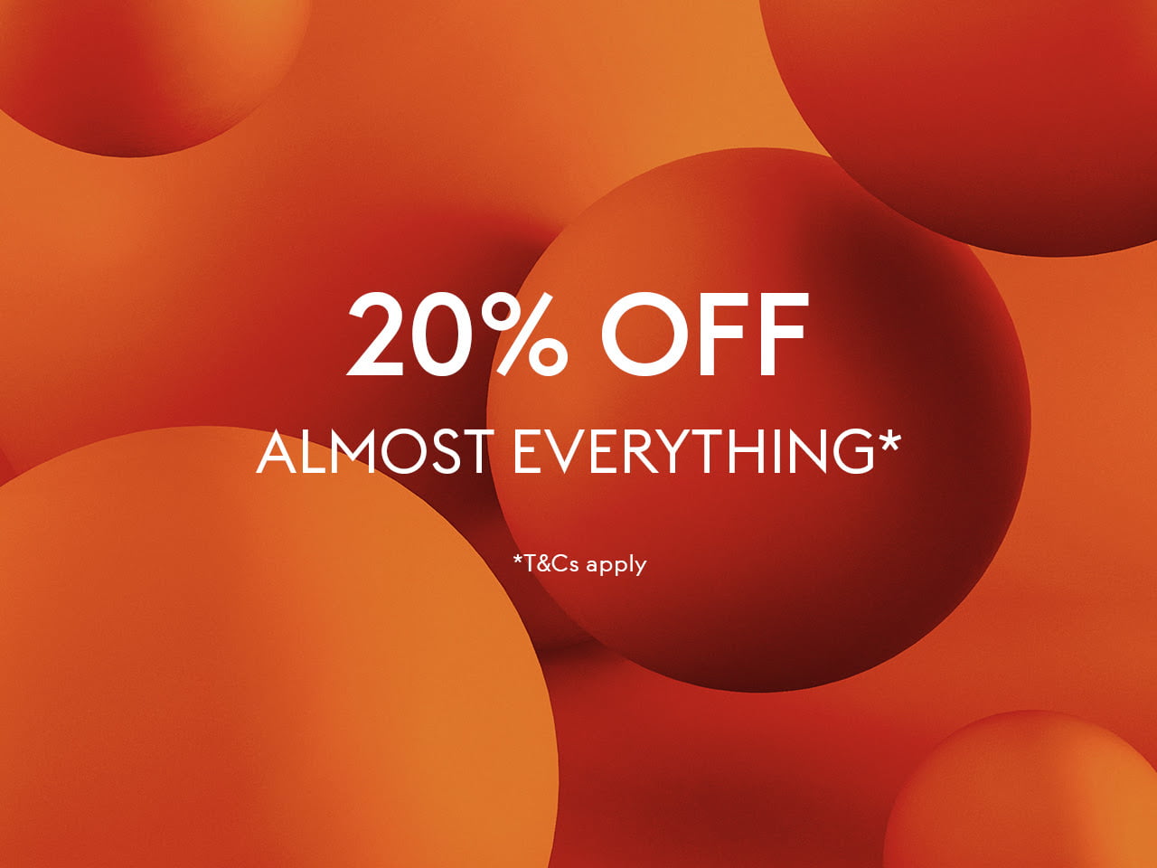 20% off almost everything at The Outnet
