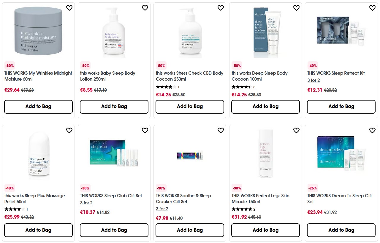 Up to 50% off This Works at Sephora UK