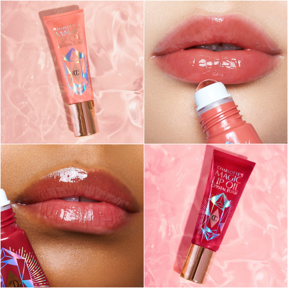 Charlotte Tilbury Magic Lip Oil in Berry Bliss & Rose Lust