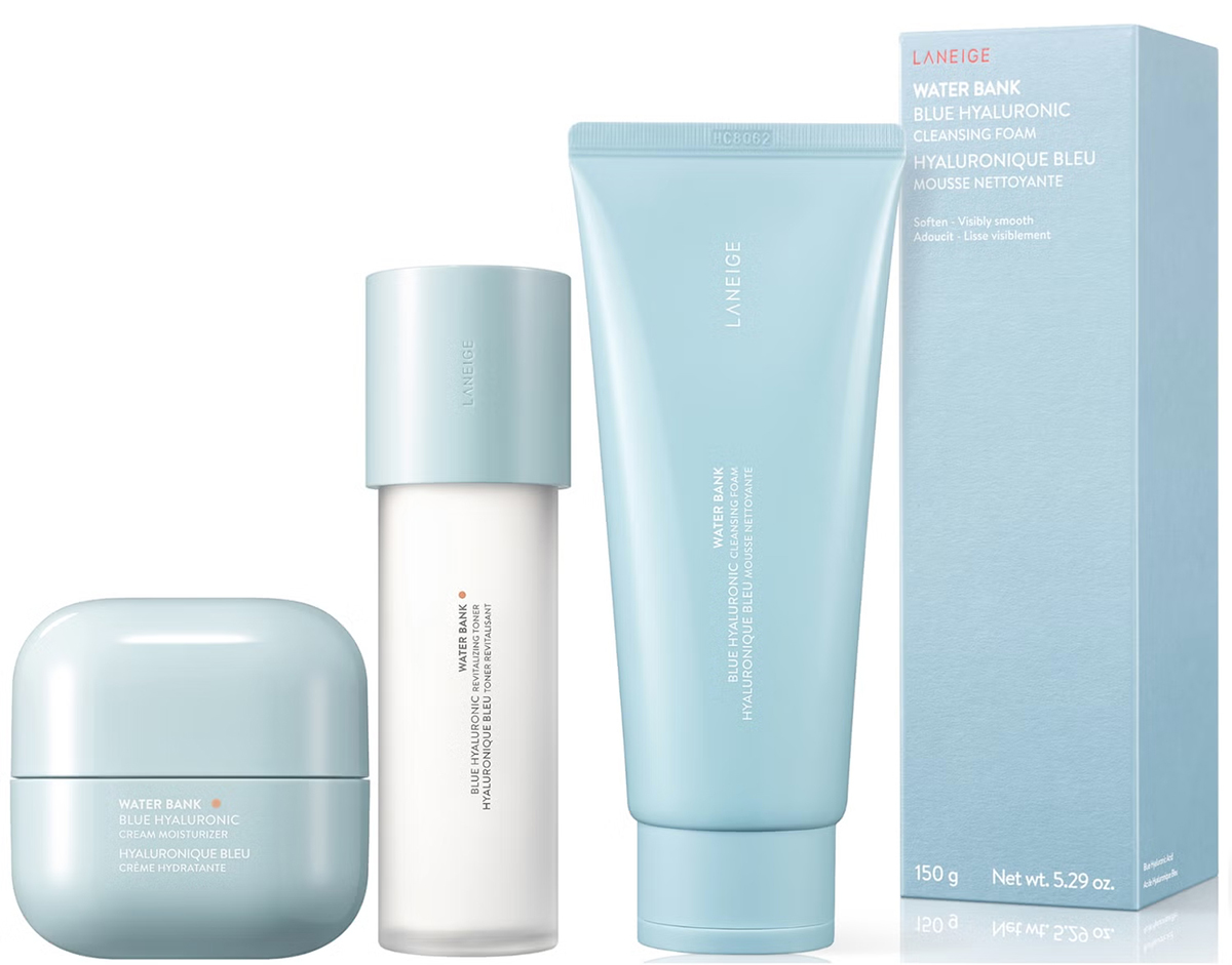 LANEIGE Water Bank Blue Routine for Normal to Dry Skin