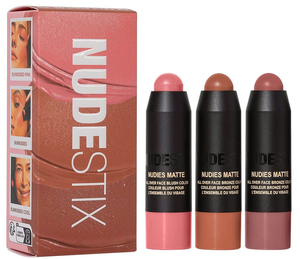 NUDESTIX Sunkissed Blush & Bronze 3-Piece Mini Nudie Kit