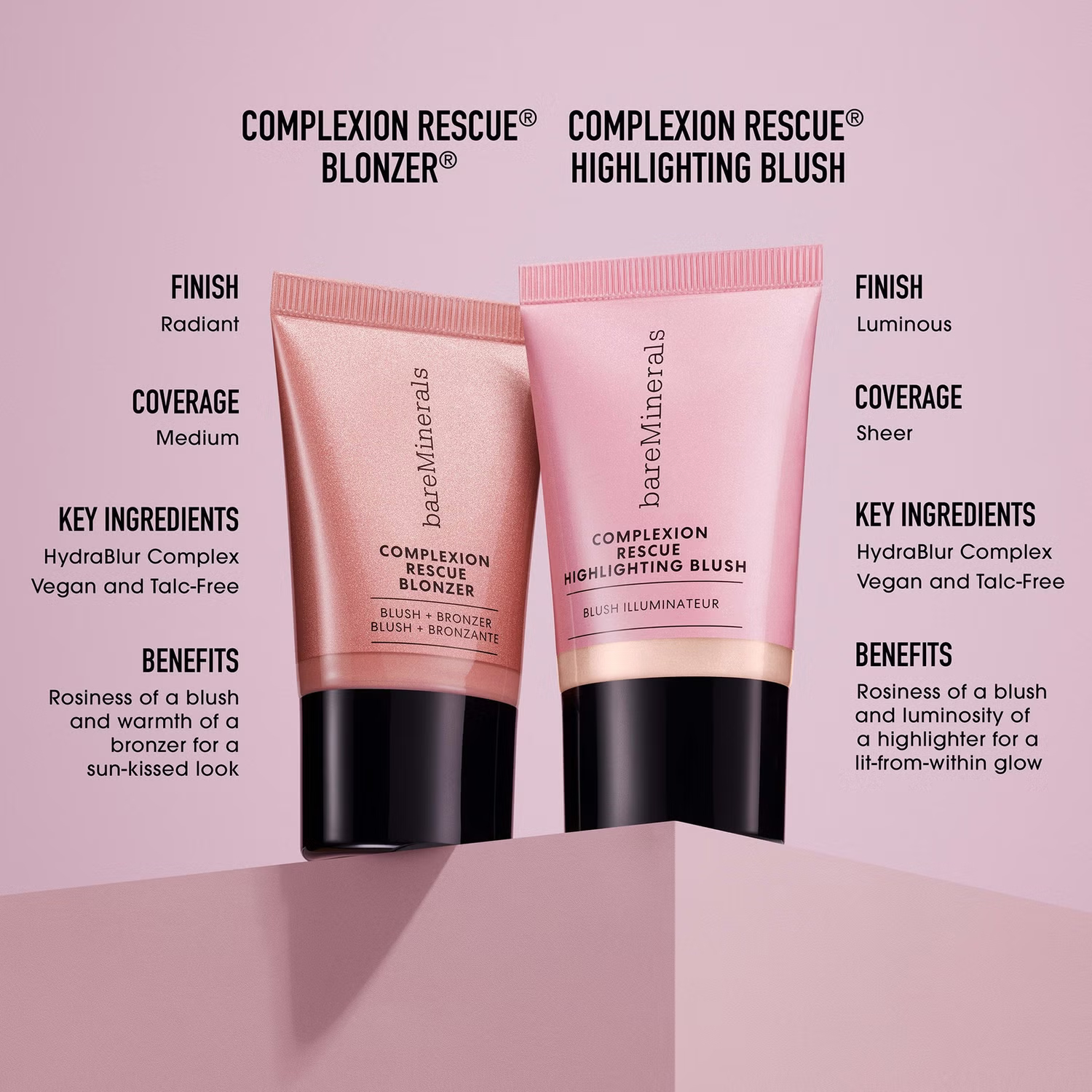 New launches from bareMinerals at Cult Beauty