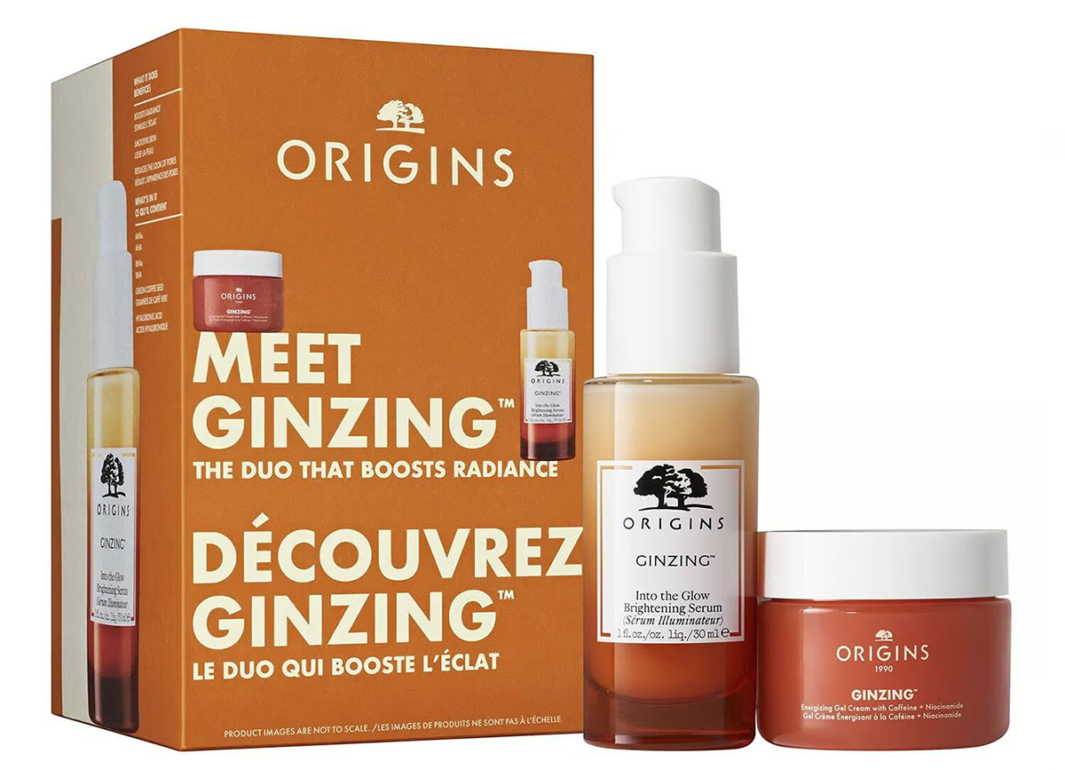 Origins Meet Ginizing That Boosts Radiance Duo