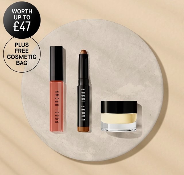 Free Gift Set of your choice when you spend £70 at Bobbi Brown