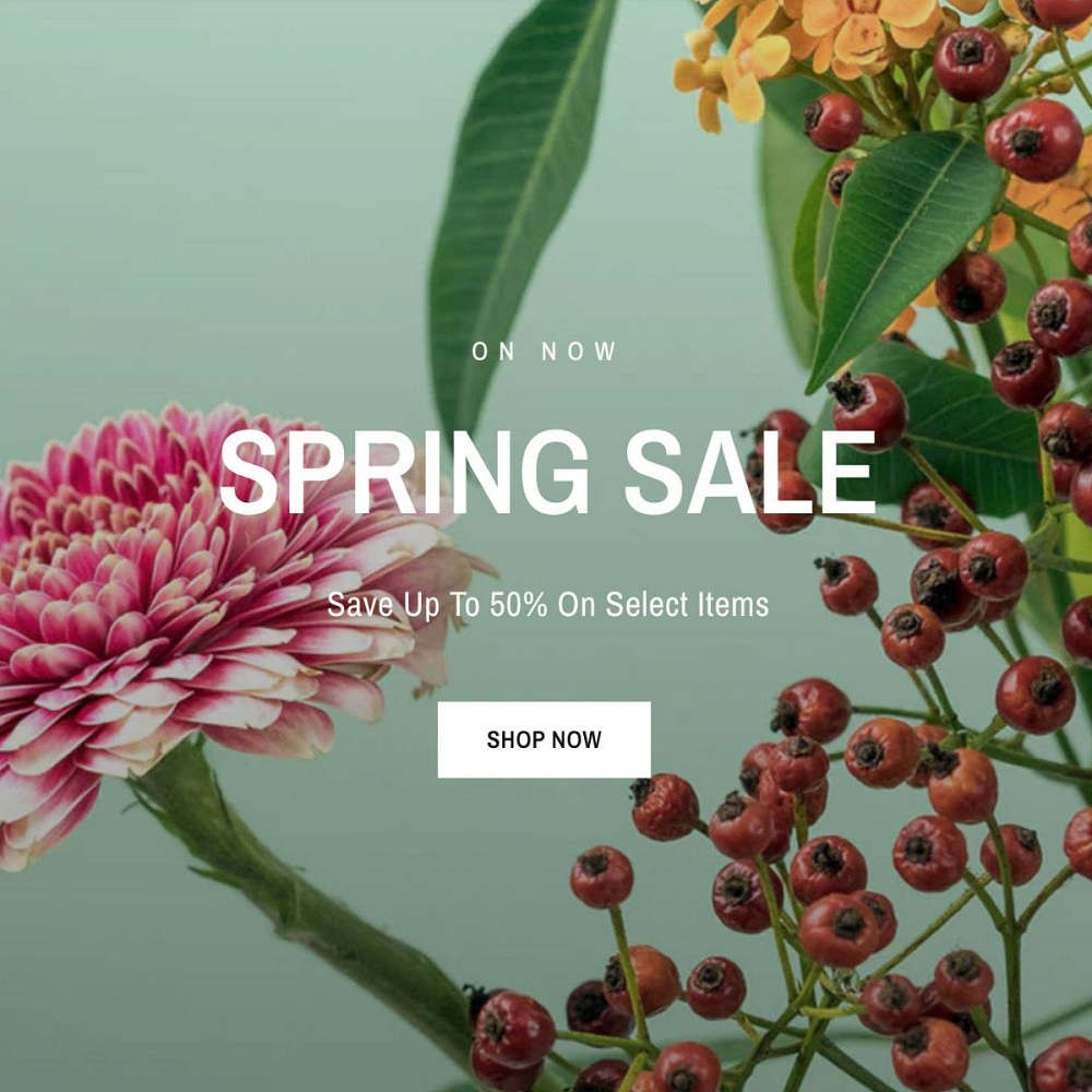 Up to 50% off sale at Content Beauty & Wellbeing