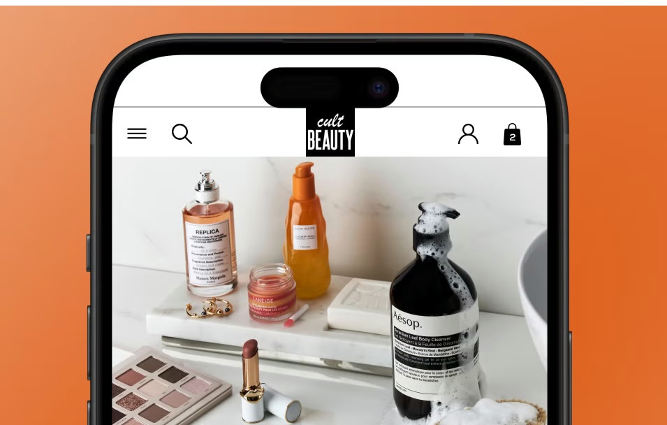 20% off selected on Cult Beauty's app