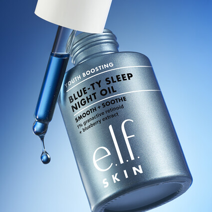 e.l.f. Cosmetics Youth Boosting Blue-ty Sleep Night Oil