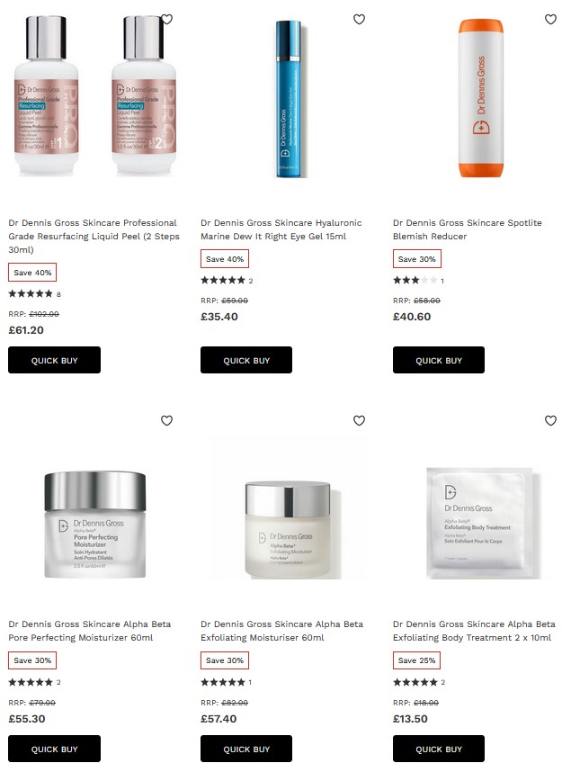 Up to 40% off Dr. Dennis Gross at Lookfantastic