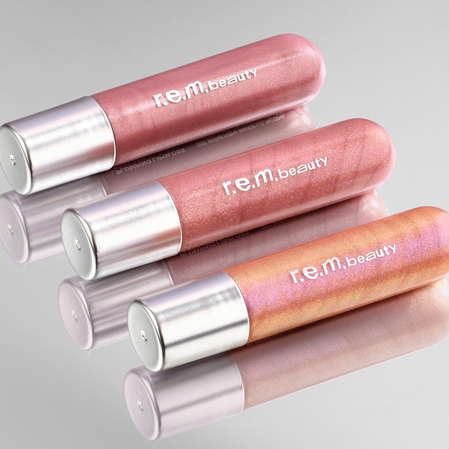 New shades of R.E.M Beauty On Your Collar Plumping Lip Gloss