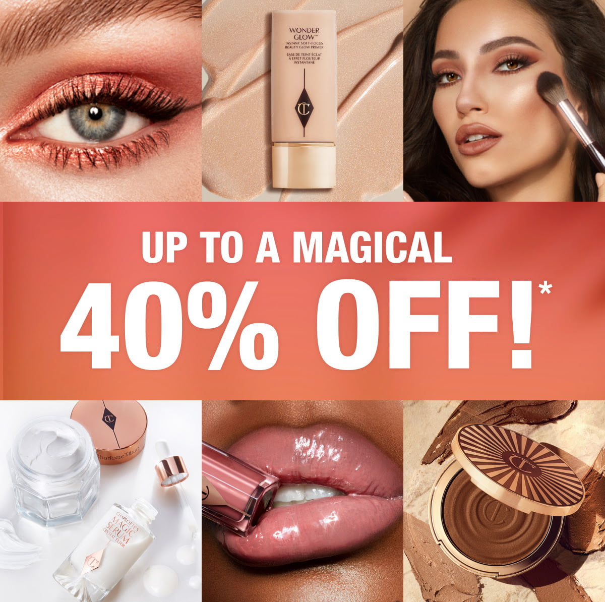 Up to 40% off Charlotte Tilbury's Beauty Kits