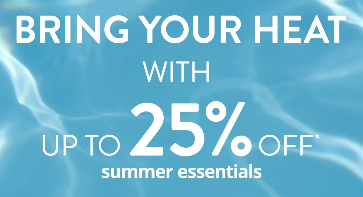 Up to 25% off Summer Essentials at Feelunique