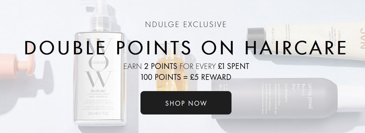 Double Points on Haircare at Space NK