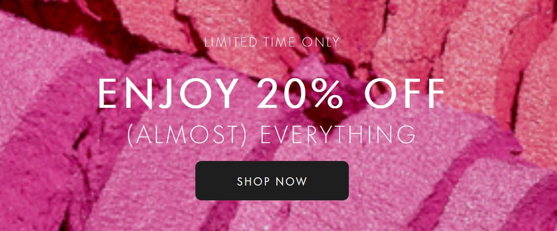 20% off sitewide at Space NK