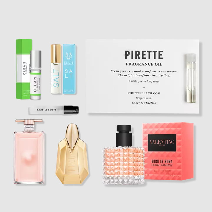 Free Summer Fragrance Sampler with $80 purchase