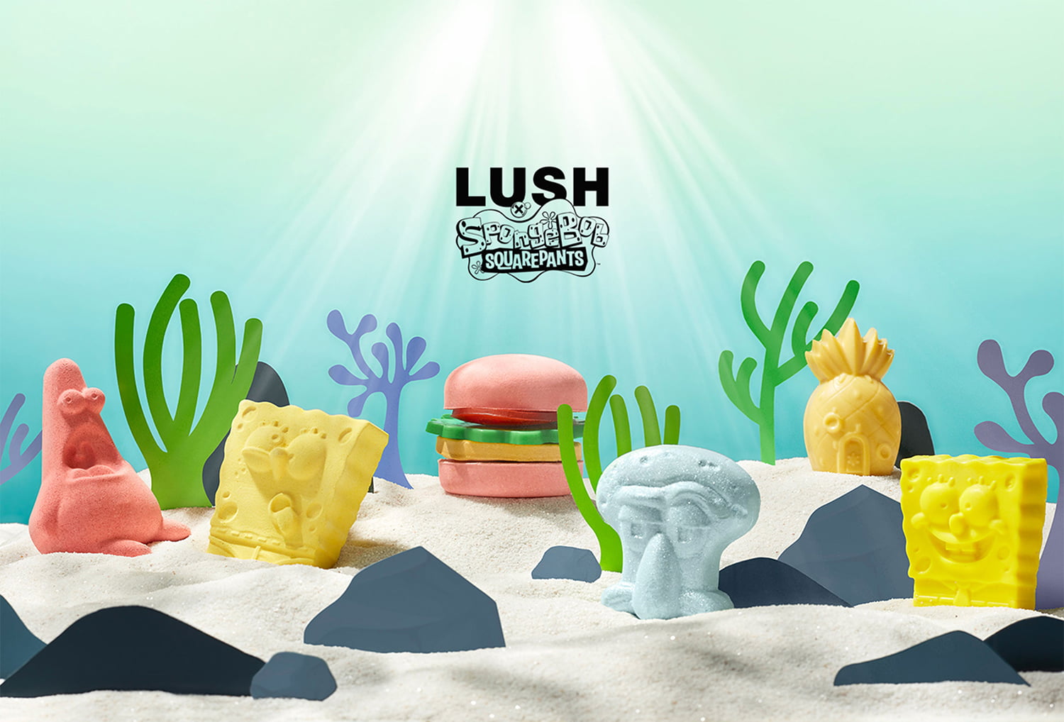 Lush x SpongeBob Collection 2023