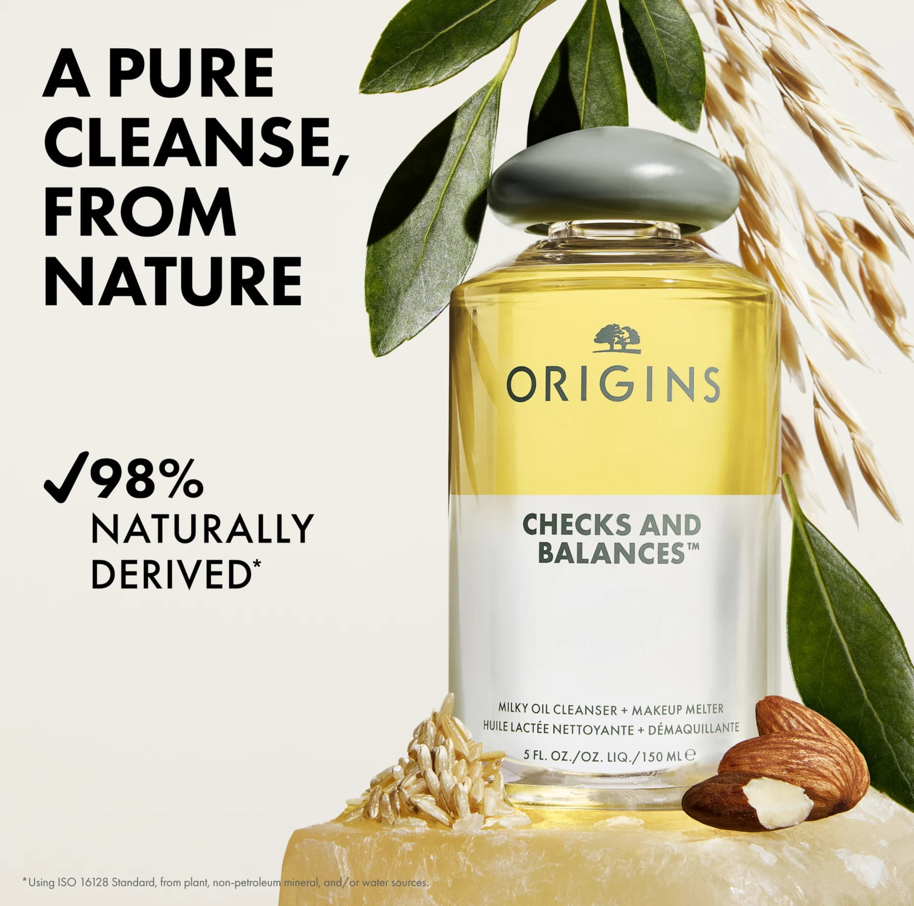 Origins Checks And Balance Milk to Oil Cleanser & Makeup Melter