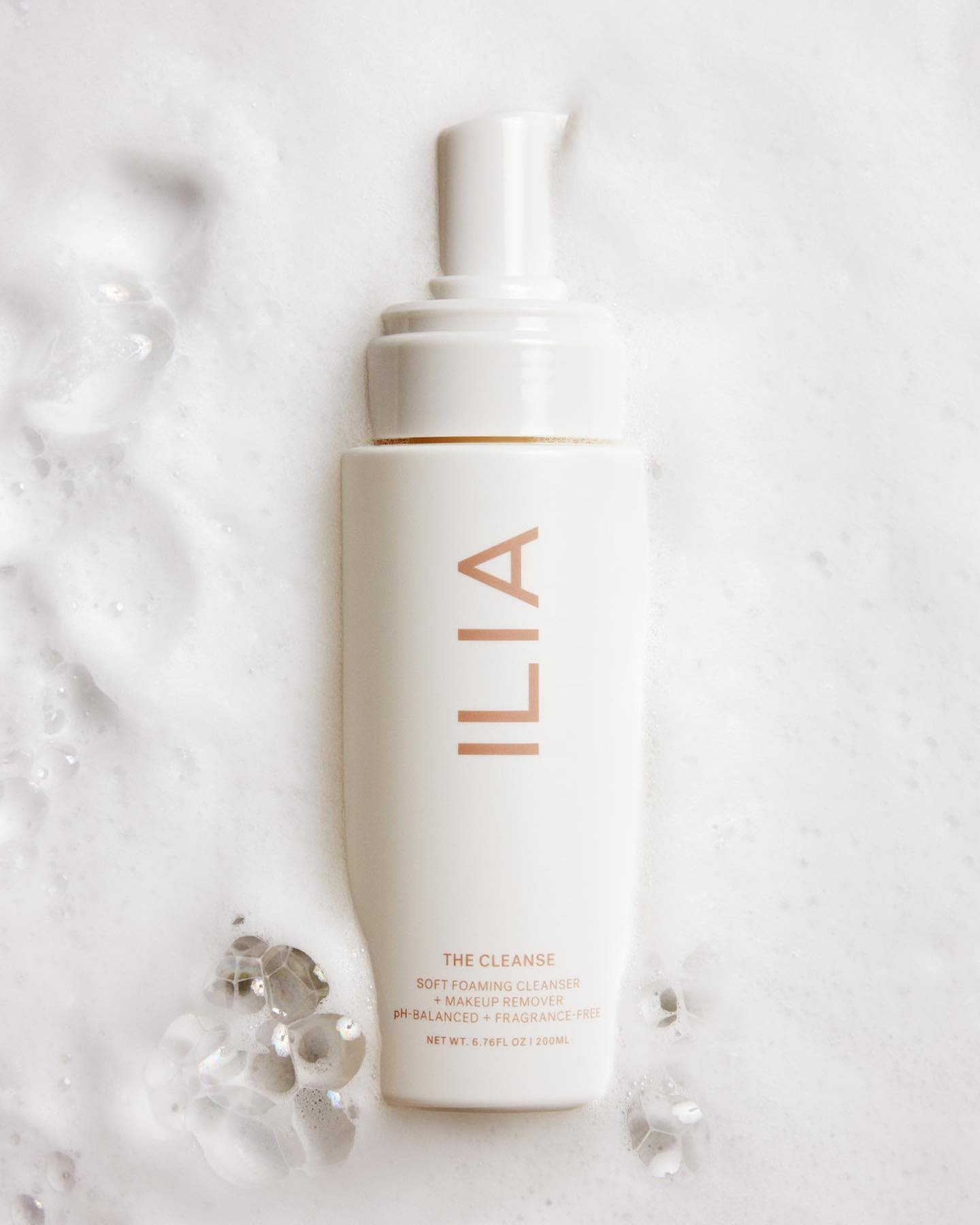 Ilia Beauty The Cleanse Soft Foaming Cleanser + Make Up Remover