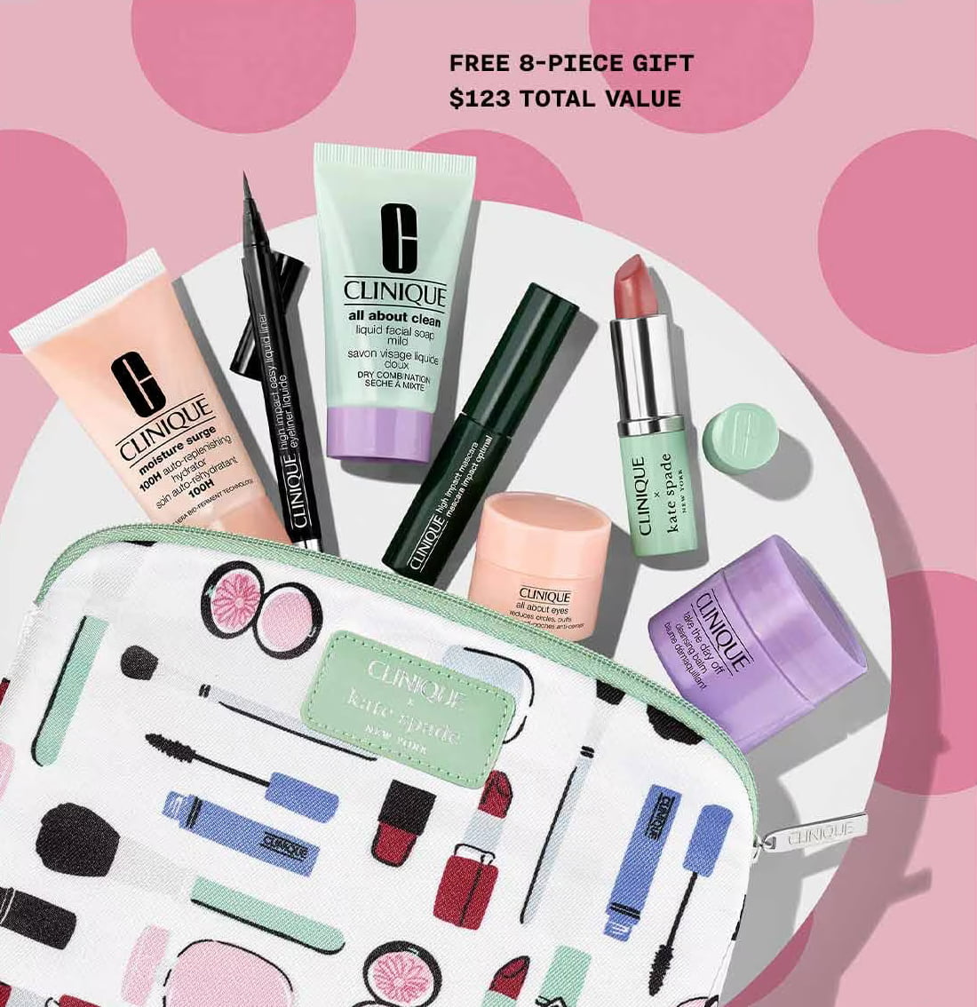Clinique x Kate Spade New York Gift 2023