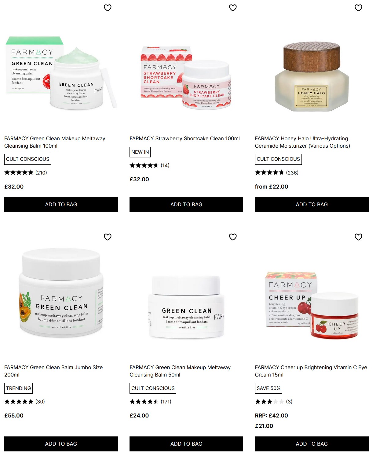 25% off full priced Farmacy Products at Cult Beauty