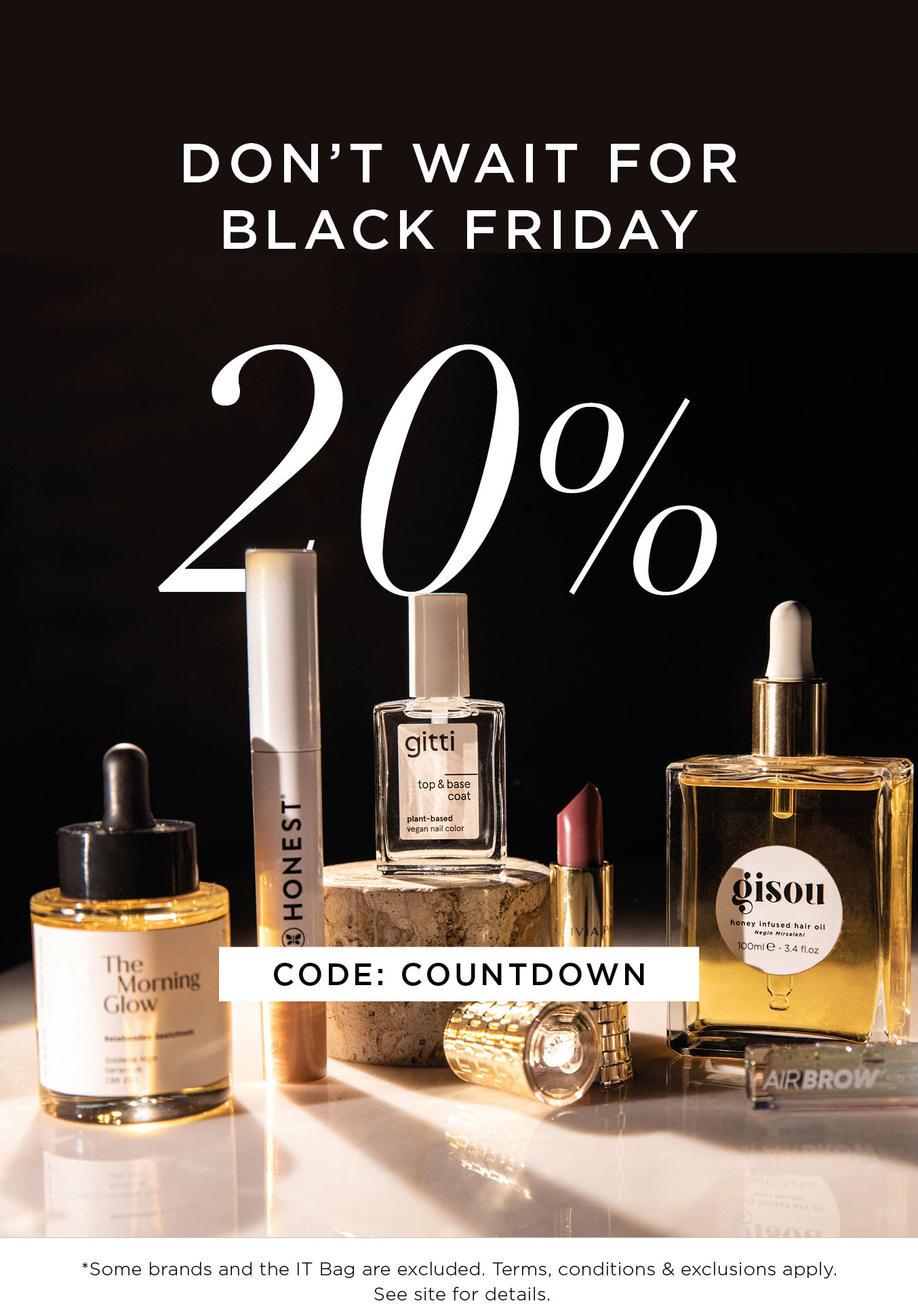 20% off sitwide at Niche Beauty