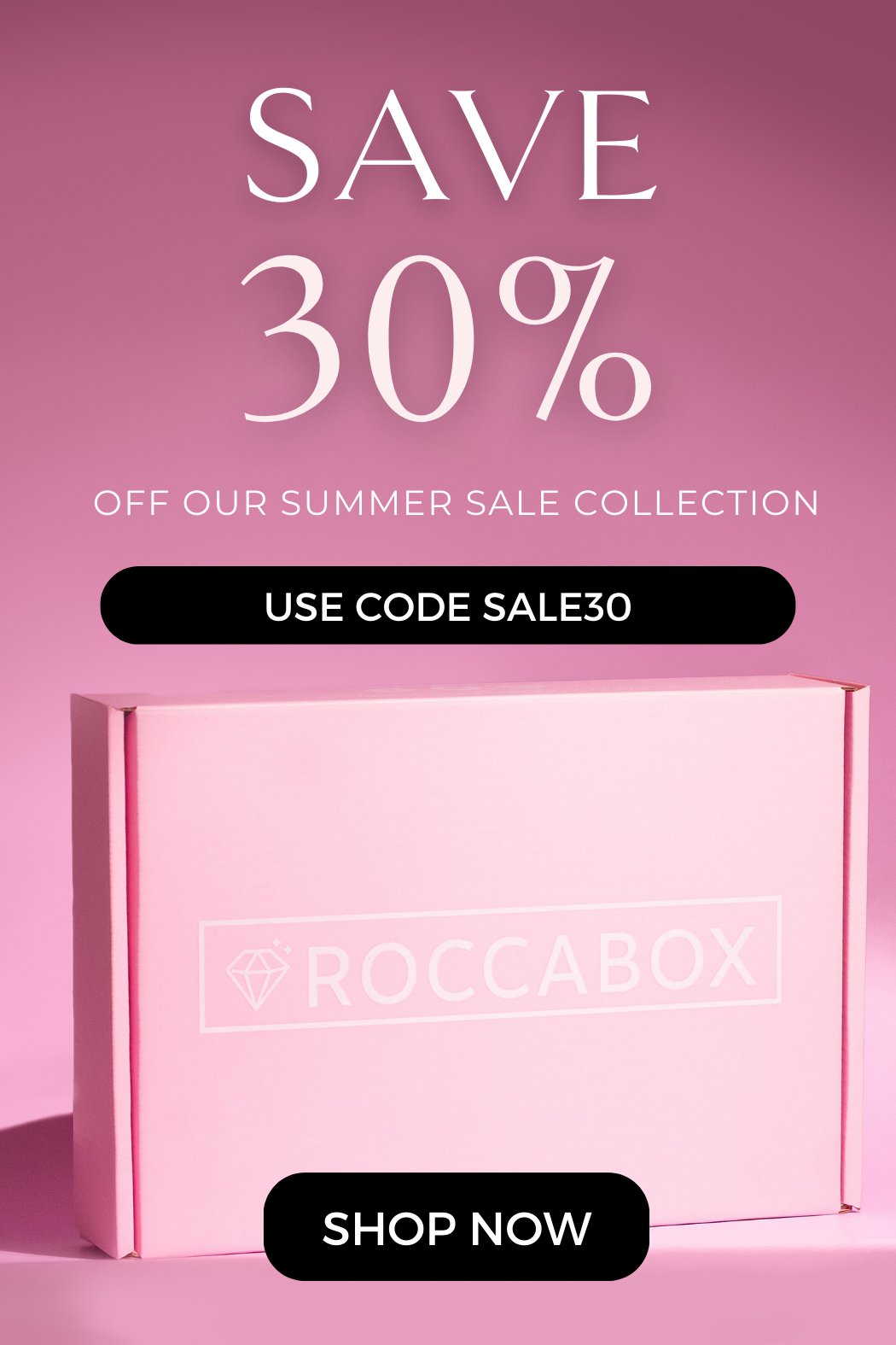 30% off sitewide Summer Sale at Roccabox