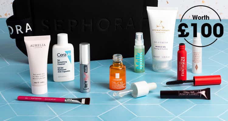 Sephora UK Rise and Shine Beauty Bag  2023