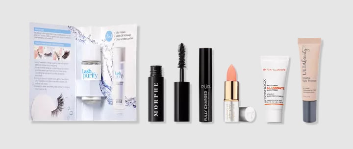 Free Ulta Beauty 6 Piece Makeup Sampler #2 with $60 purchase Free Ulta Beauty 6 Piece Makeup Sampler #2 with $60 purchase