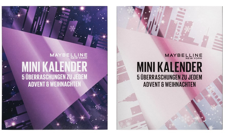 Maybelline Mini Advent Calendars 2023