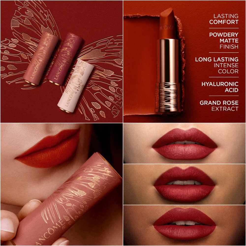 Lancome L'Absolu Rouge Qixi limited-edition matte lipsticks