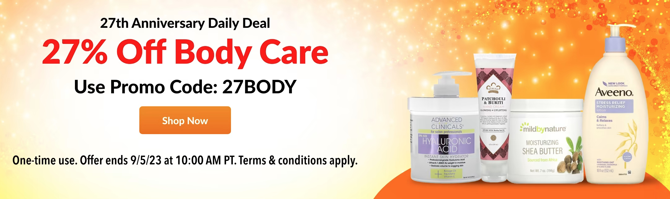 27% off Body Care products at iHerb