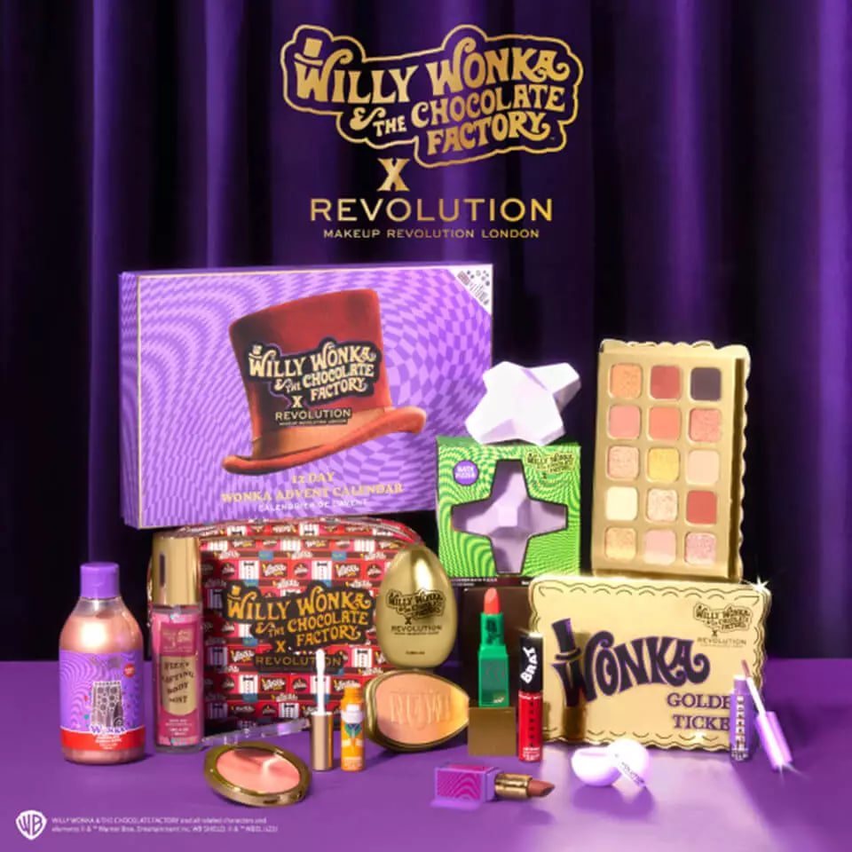 Revolution x Willy Wonka & The Chocolate Factory Collection