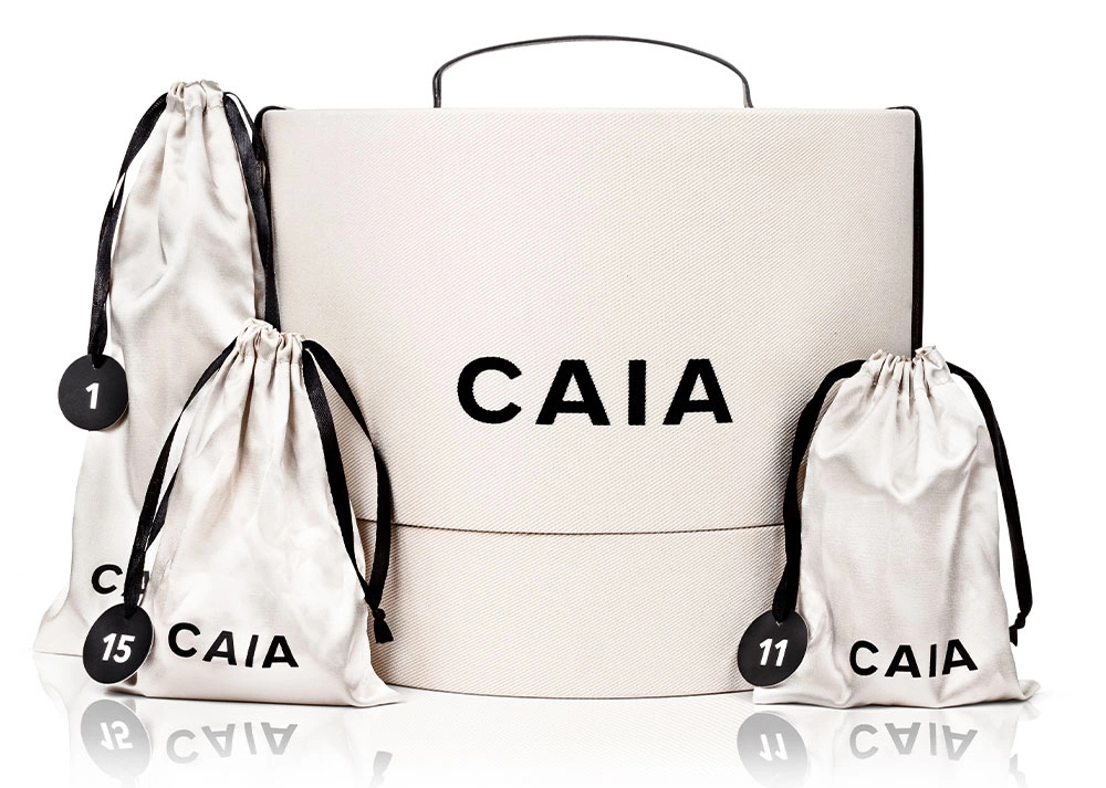 CAIA Cosmetics Advent Calendar 2023 Contents