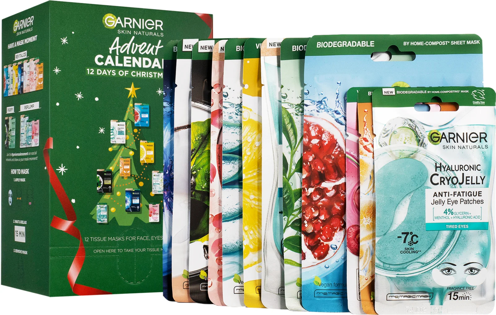 Garnier 12 Days of Christmask Advent Calendar 2023