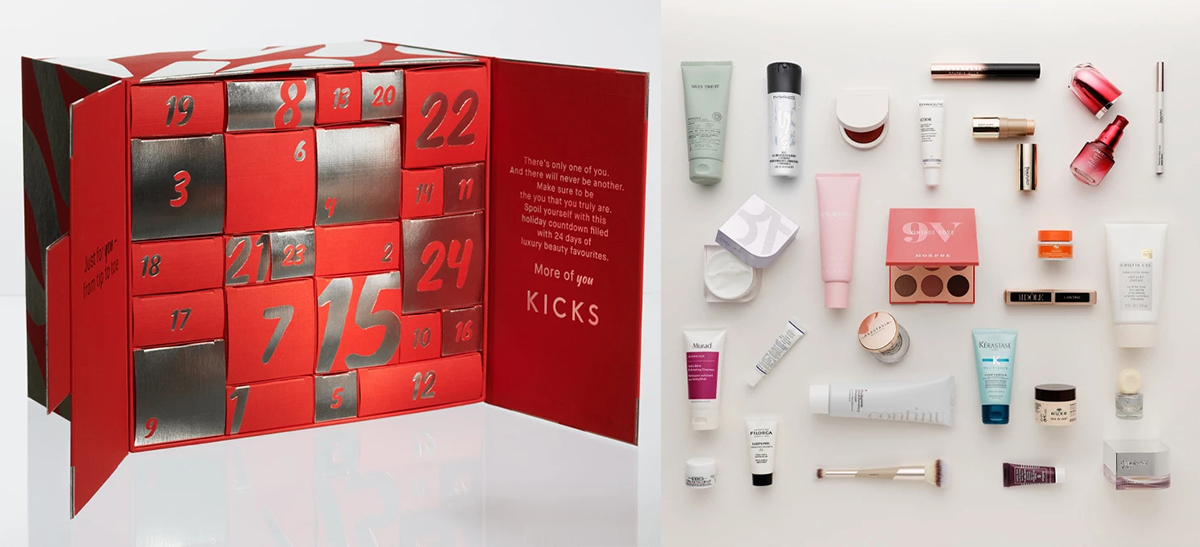 KICKS Beauty Advent Calendar The Ultimate 2023