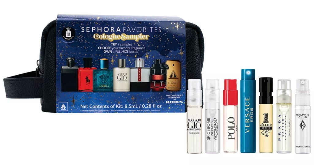 Kohl’s x Sephora Favorites Cologne Sampler Set 2023 Beauty Detective