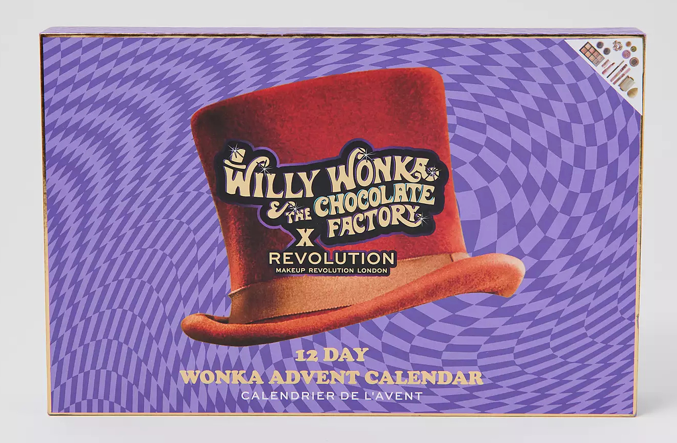 Revolution x Willy Wonka & The Chocolate Factory Advent Calendar 2023