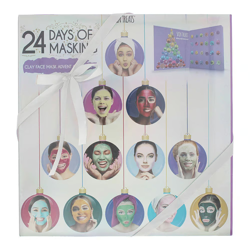 Skin Treats 24 Days of Masking Clay Face Mask Advent Calendar 2023