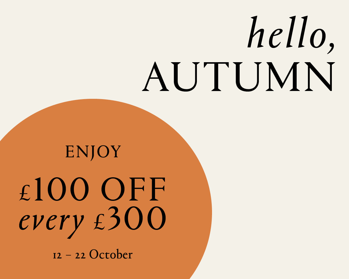 £100 off every £300 spent on fashion, acccessories, jewellery and homeware at Liberty London