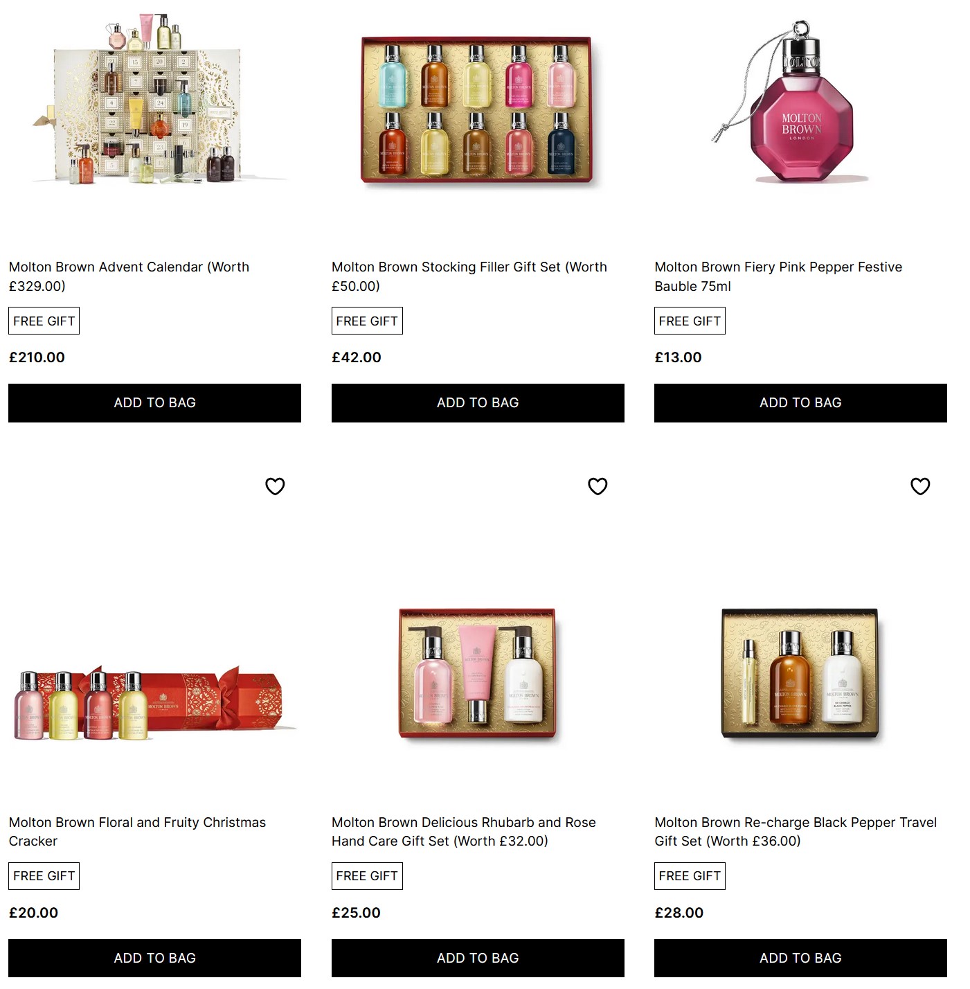 15% off Molton Brown Holiday Collection at Cult Beauty
