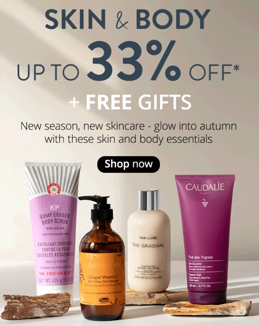Up to 33% off Skin & Body Flashes at Sephora UK