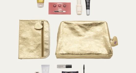 Bergdorf Goodman Golden Goodies Beauty Bag 2023