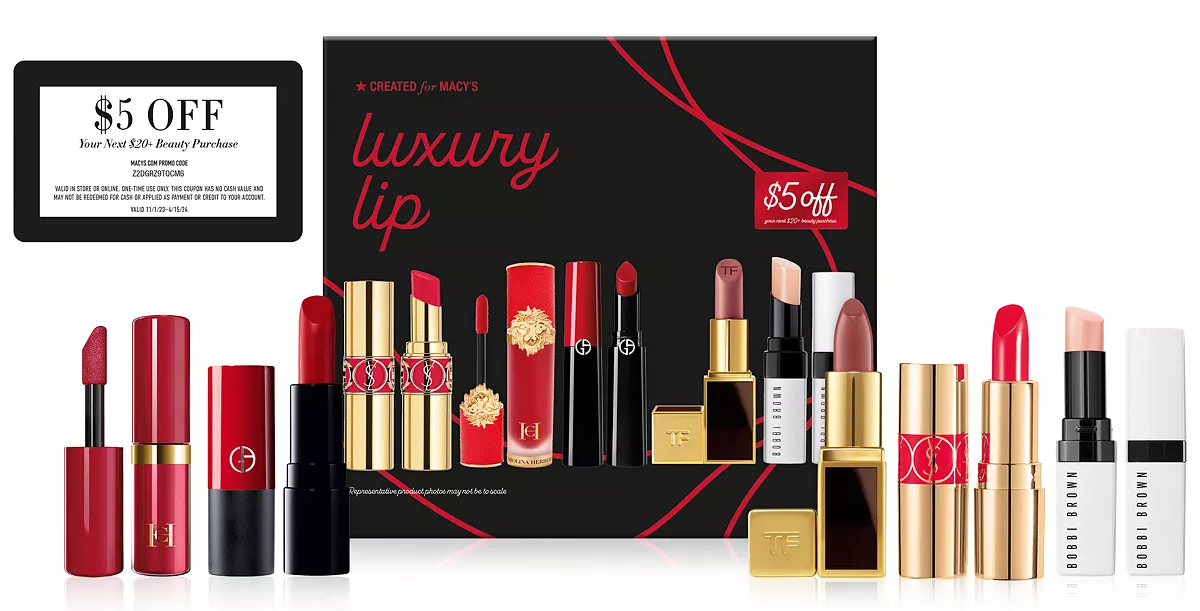 Macy's Luxury Lip Set 2023: Full Spoilers