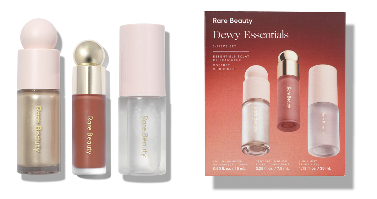 Rare Beauty Dewy Essentials 3-Piece Set